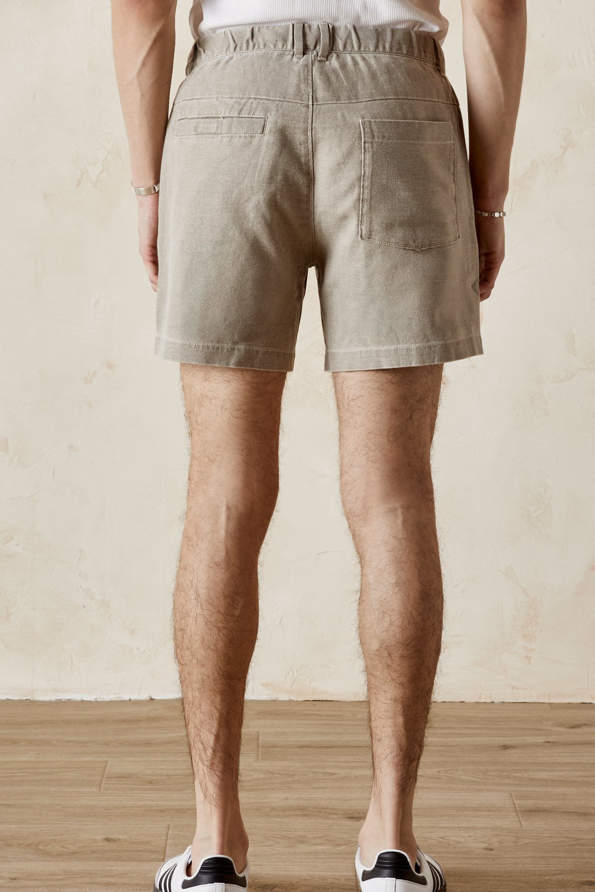 CALEB Back Elastic Twill Short