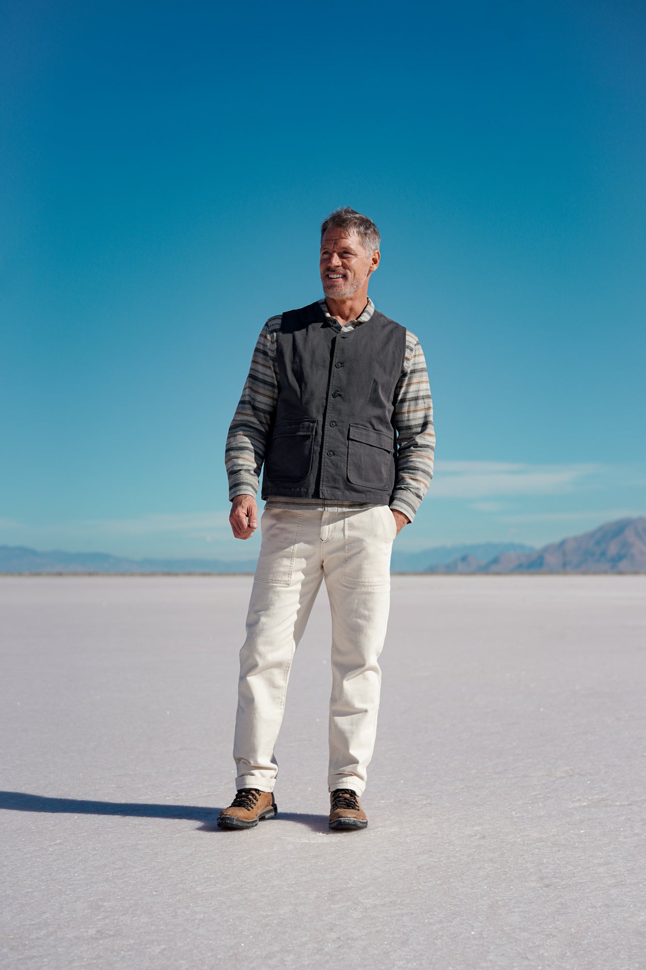 KANE - COTTON NYLON STRETCH TWILL VEST