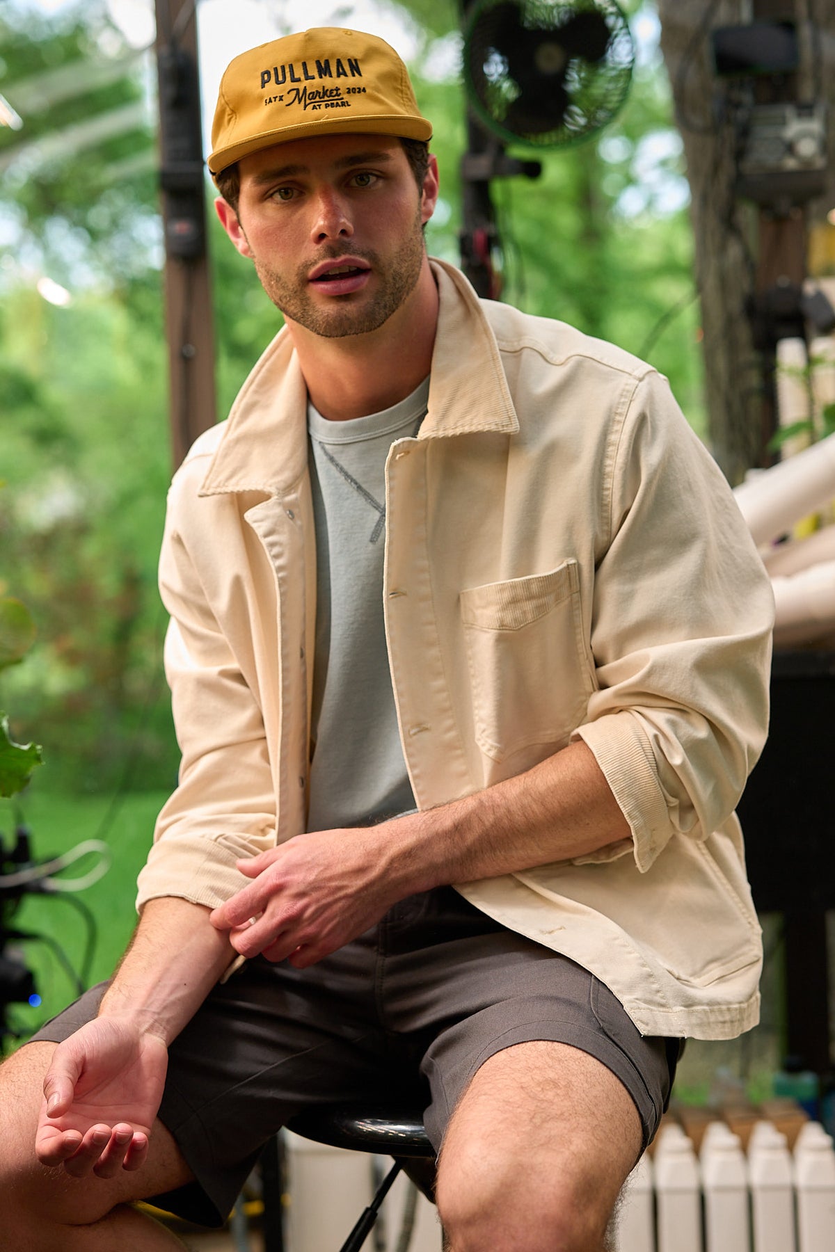 EVERETTE - STRETCH CANVAS CHORE JACKET