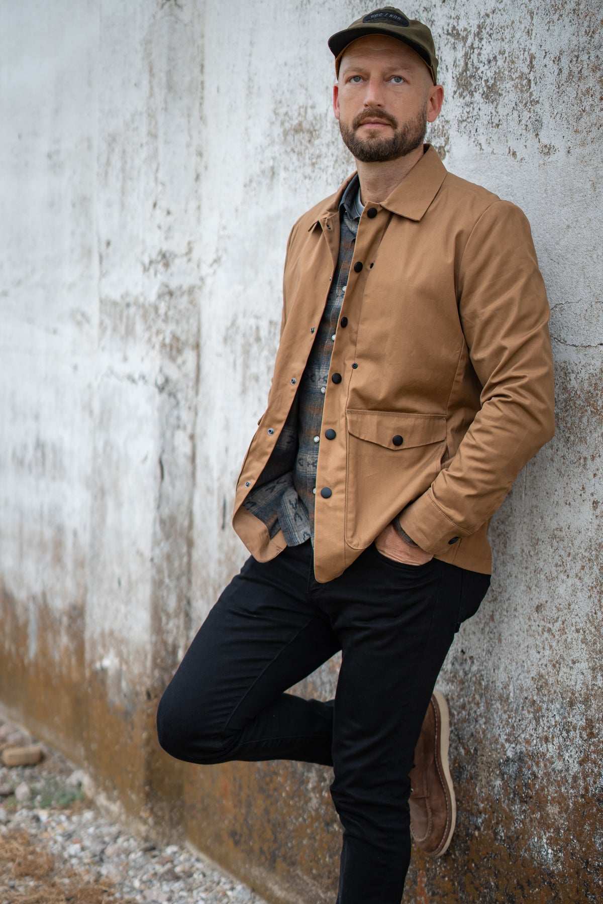 FINN  Waxed Canvas Chore Jacket