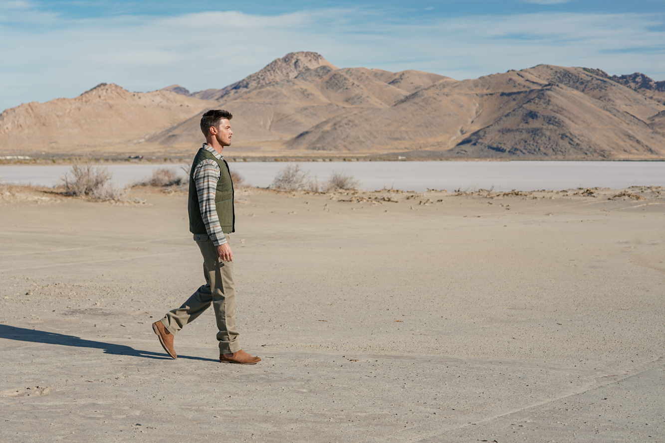 FRANCIS - BRUSHED HERRINGBONE STRIPE