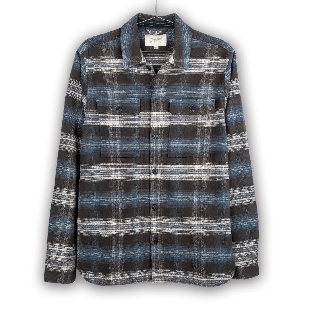 EASTMAN Brushed Stretch Flannel Shirtjacket