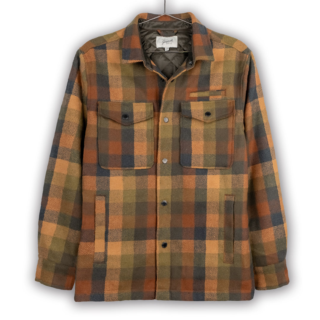 GUNNISON Wool Blend Plaid Jacket