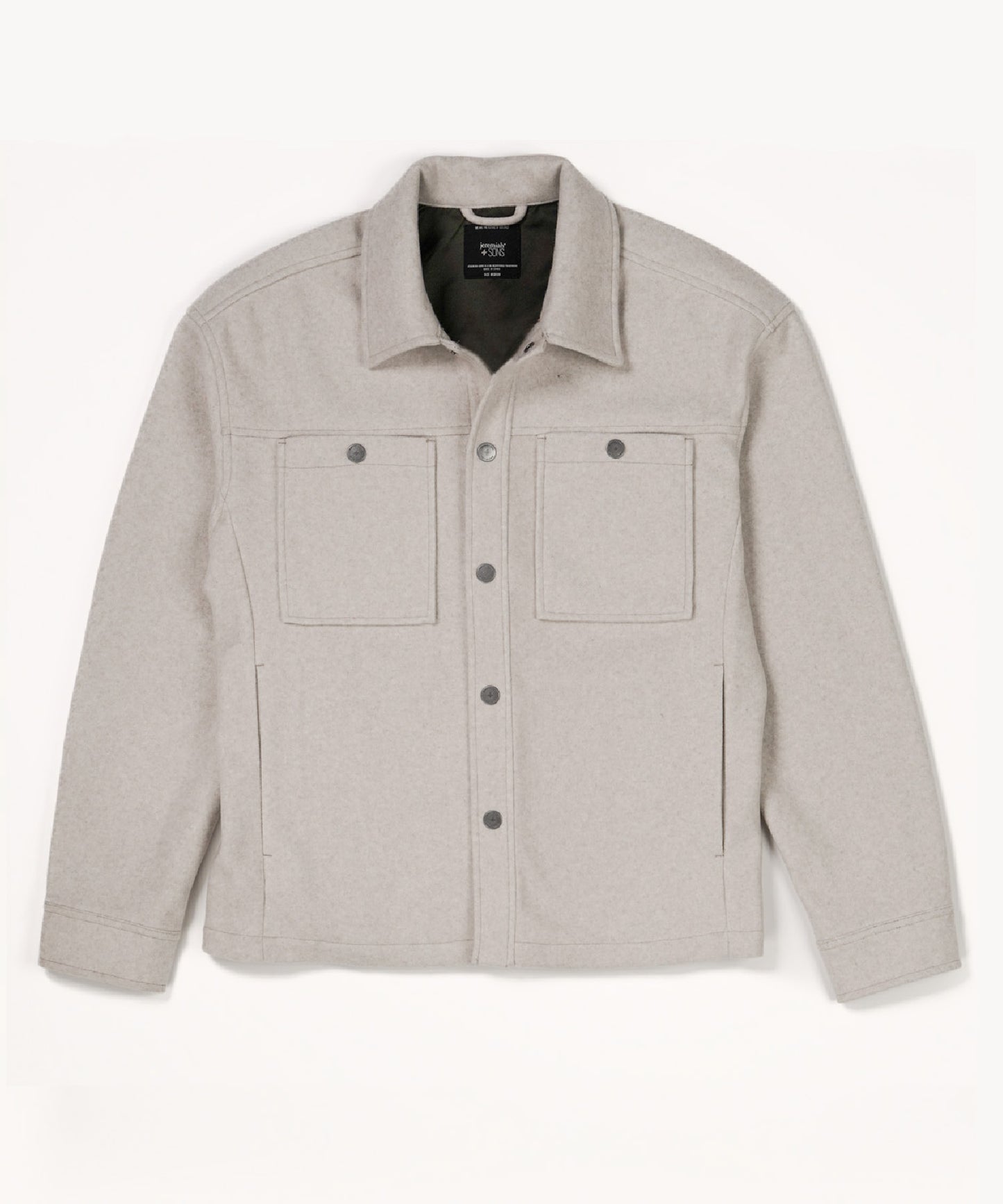 HARPER - FLEECE HEATHER SHIRTJACKET