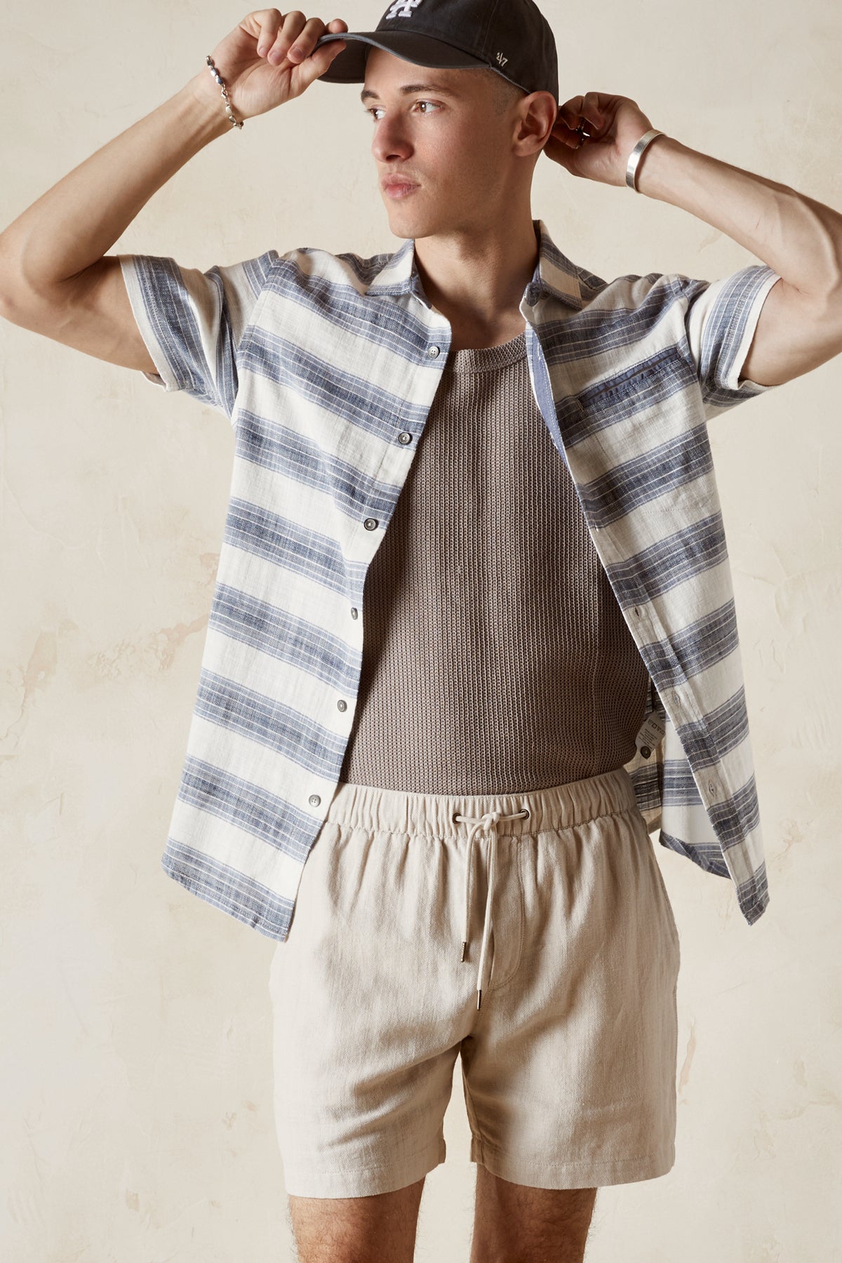 KLINE Slub Twill Stripe Shirt