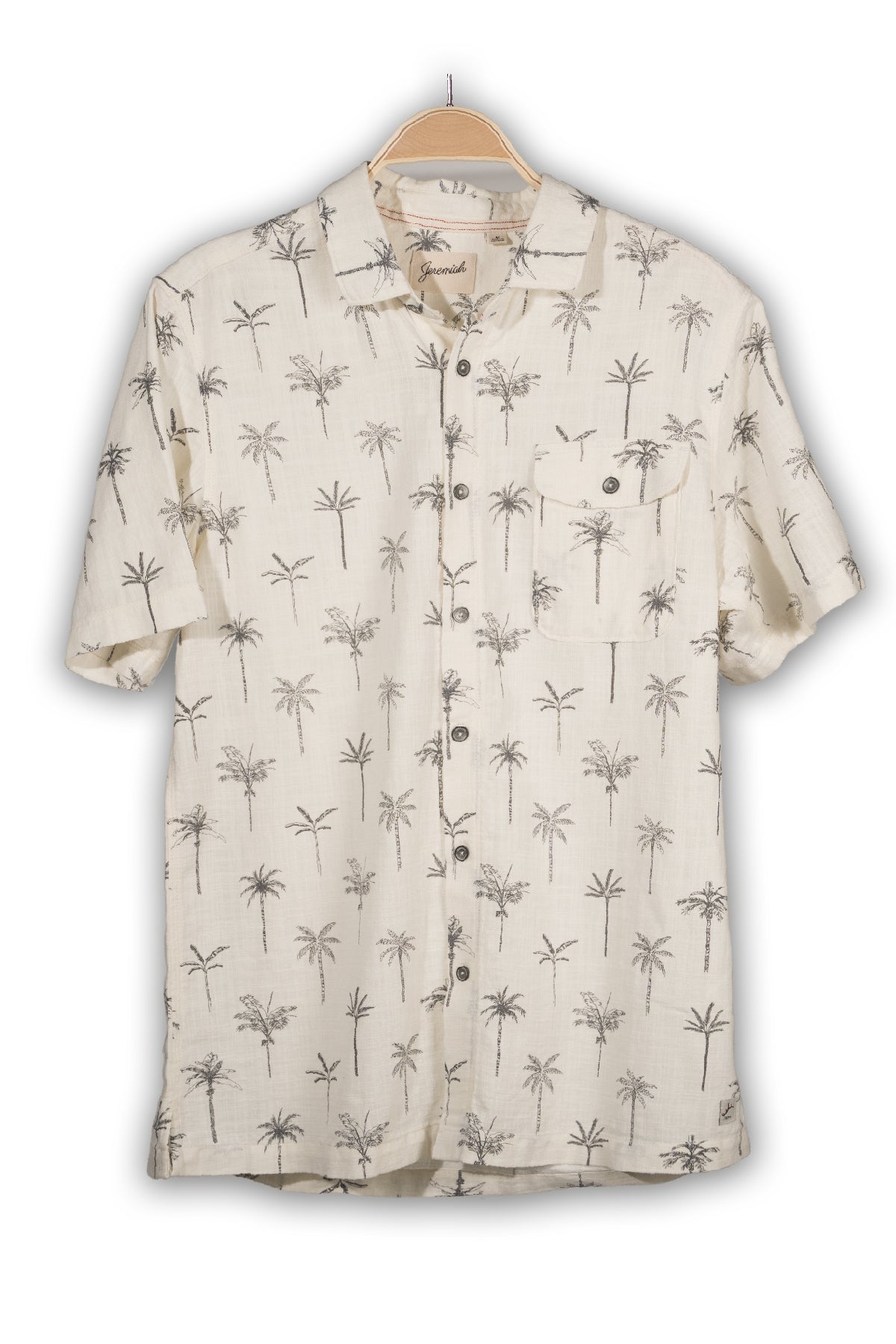 LOULU Printed Cotton Slub Shirt