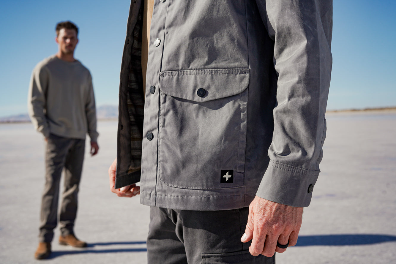 NOAH - WAX CANVAS CHORE JACKET