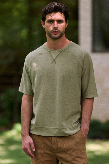 ABBOTT - PIGMENT DYED JERSEY CREW