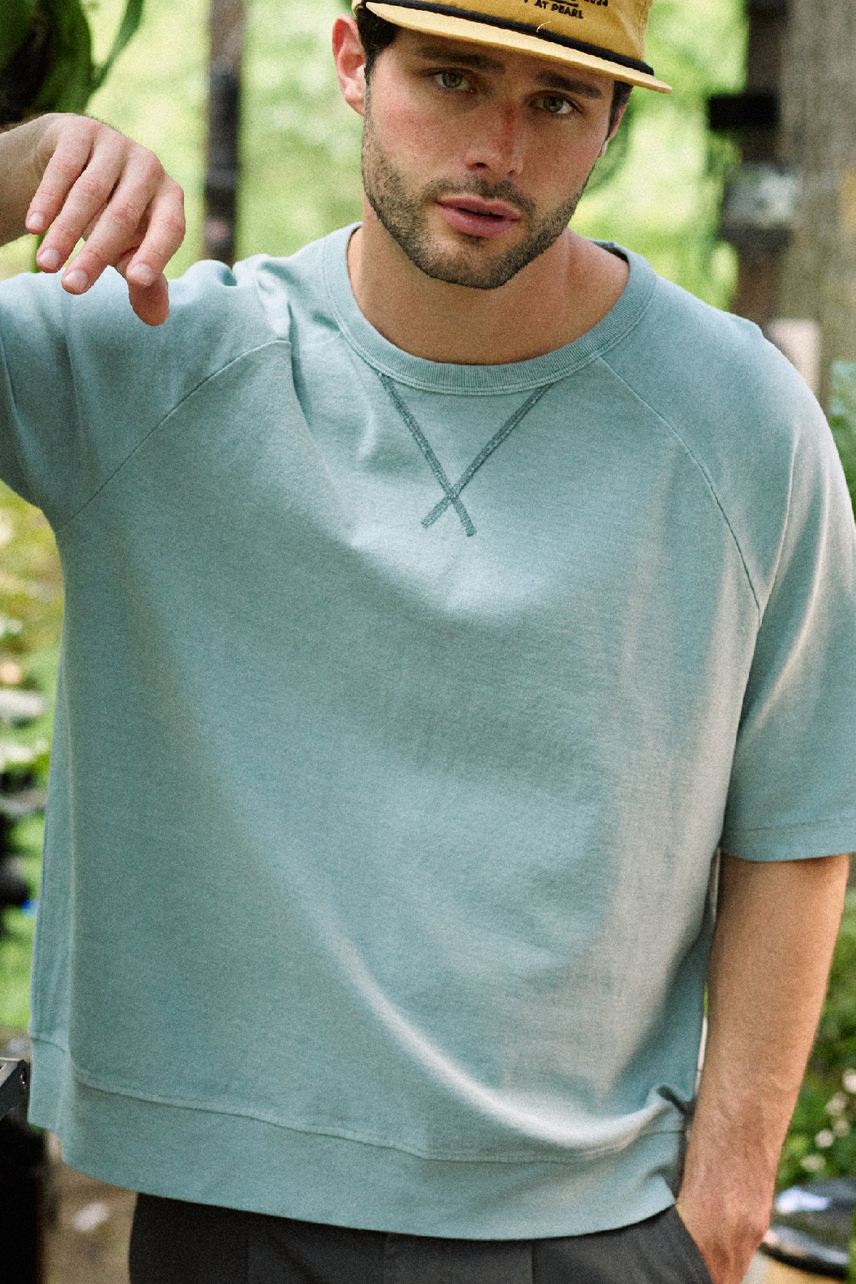 ABBOTT - PIGMENT DYED JERSEY CREW