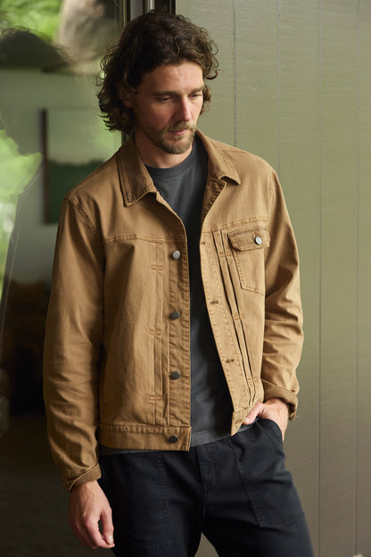 CALHOUN - PLEATED CANVAS TRUCKER