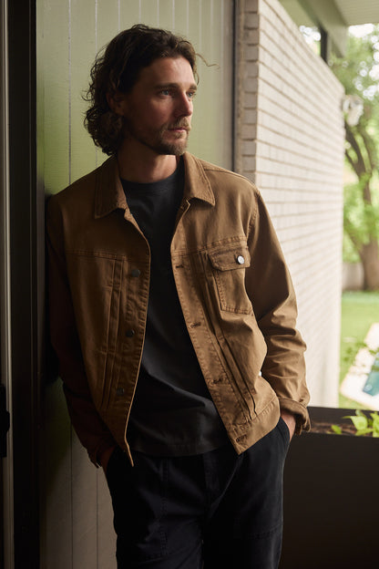 CALHOUN - PLEATED CANVAS TRUCKER