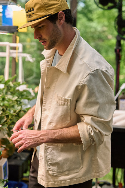 EVERETTE - STRETCH CANVAS CHORE JACKET