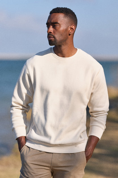 HUXLEY - BRUSHED FLEECE SWEATSHIRT