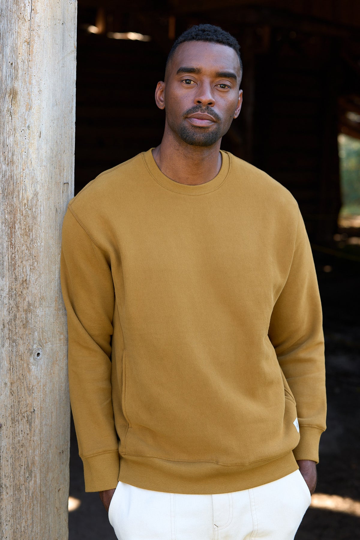 HUXLEY - BRUSHED FLEECE SWEATSHIRT