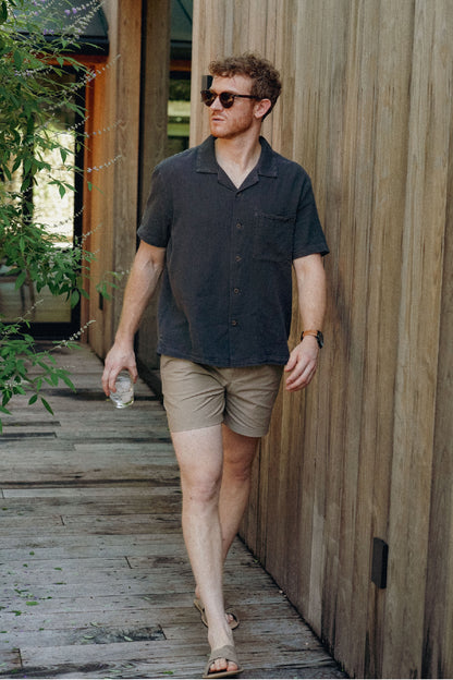 PARKER - OVERDYED CAMP SHIRT