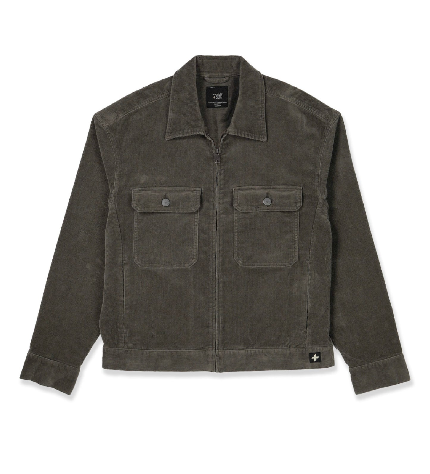 WASHBURN - CORDUROY STRETCH ZIP JACKET