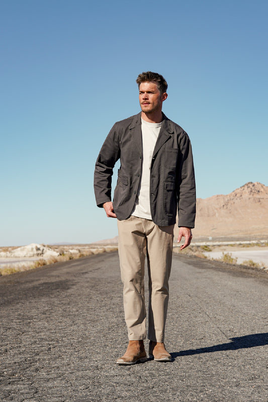 MILES - STRETCH TWILL BLAZER