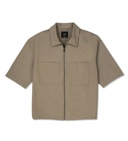 CLANCY - STRETCH FULL ZIP SHIRT JACKET