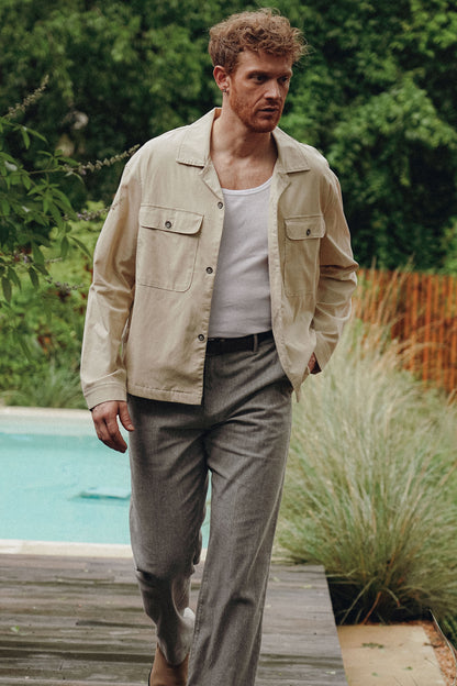 SMITTY - TWILL STRETCH SHIRTJACKET