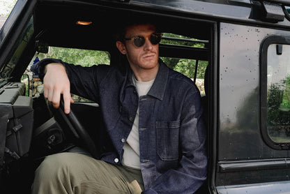 SULLIVAN - INDIGO KNIT STRETCH CHORE JACKET