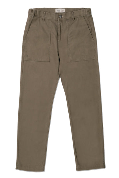 WENDALL - WASHED HERRINGBONE PANT