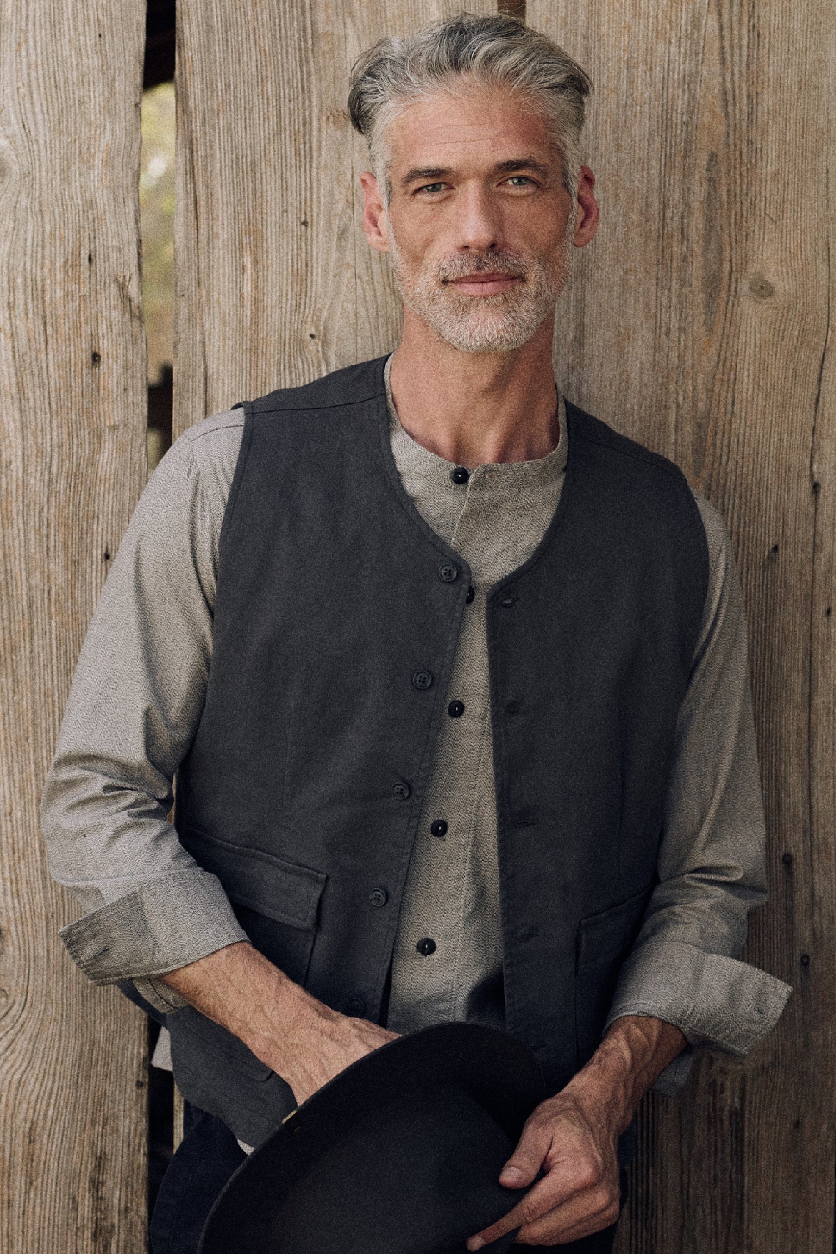KANE - COTTON NYLON STRETCH TWILL VEST