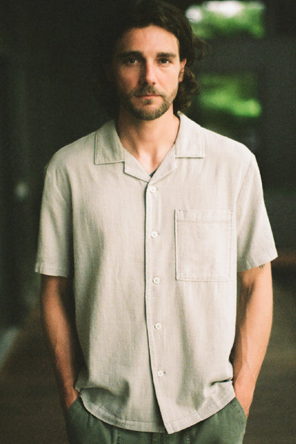 PARKER - OVERDYED CAMP SHIRT