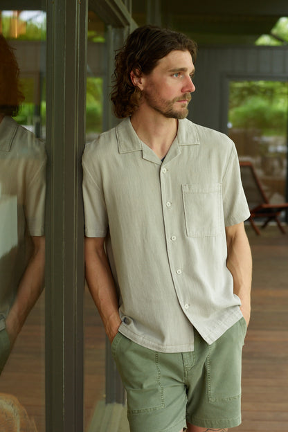 PARKER - OVERDYED CAMP SHIRT