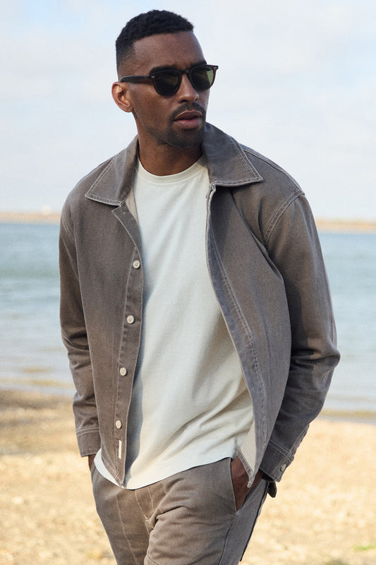 XAVIER - HEAVY TWILL SHIRTJACKET