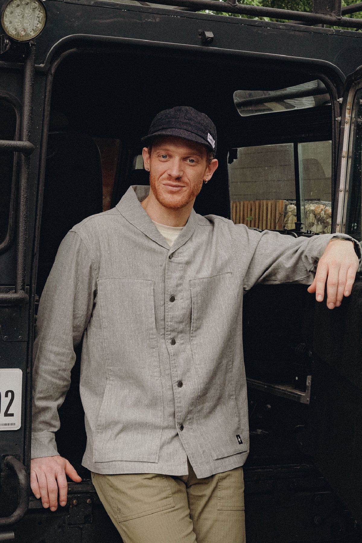 EMMET - SHAWL COLLAR STRETCH JACKET